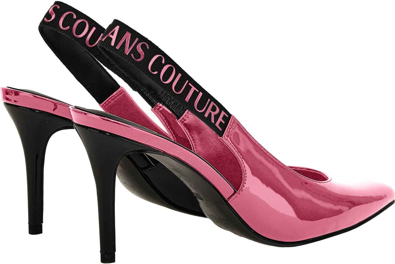 Versace Jeans Couture Flat Shoes Pink Roze