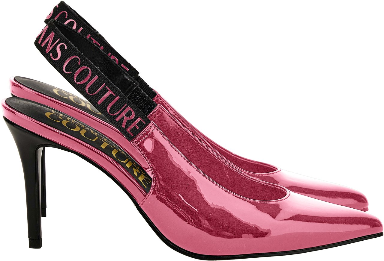 Versace Jeans Couture Flat Shoes Pink Roze