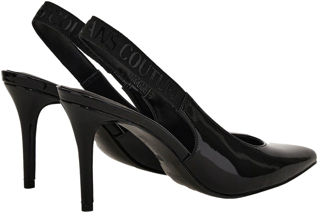 Versace Jeans Couture Flat Shoes Black Zwart