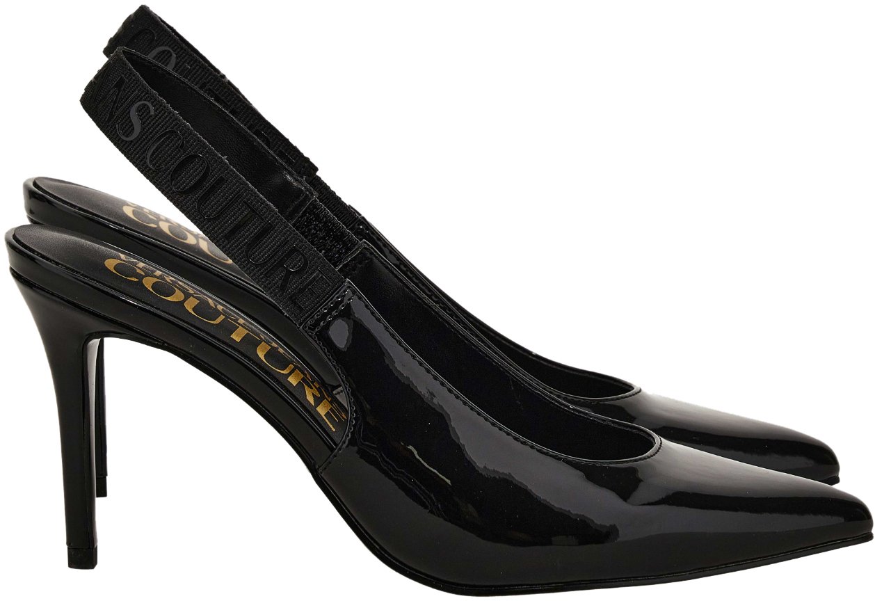Versace Jeans Couture Flat Shoes Black Zwart