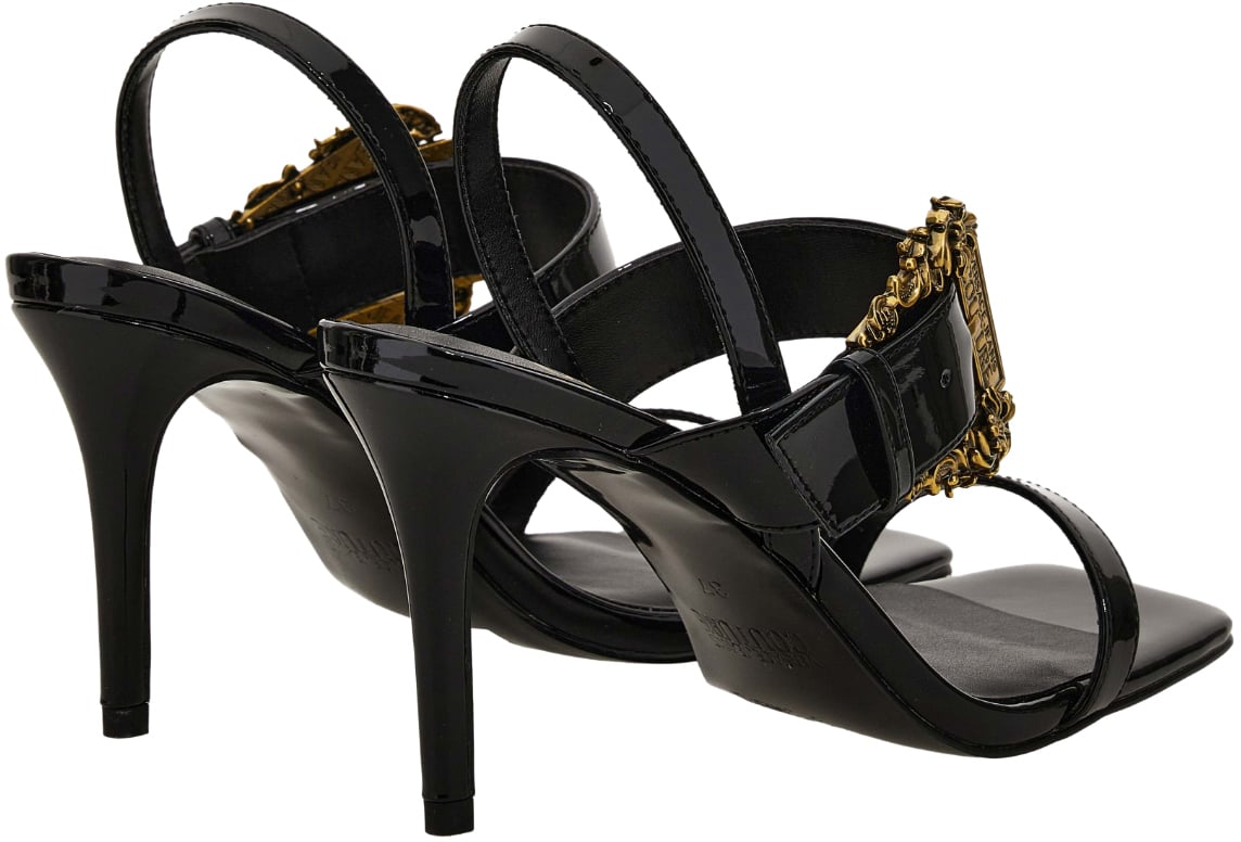 Versace Jeans Couture Sandals Black Zwart