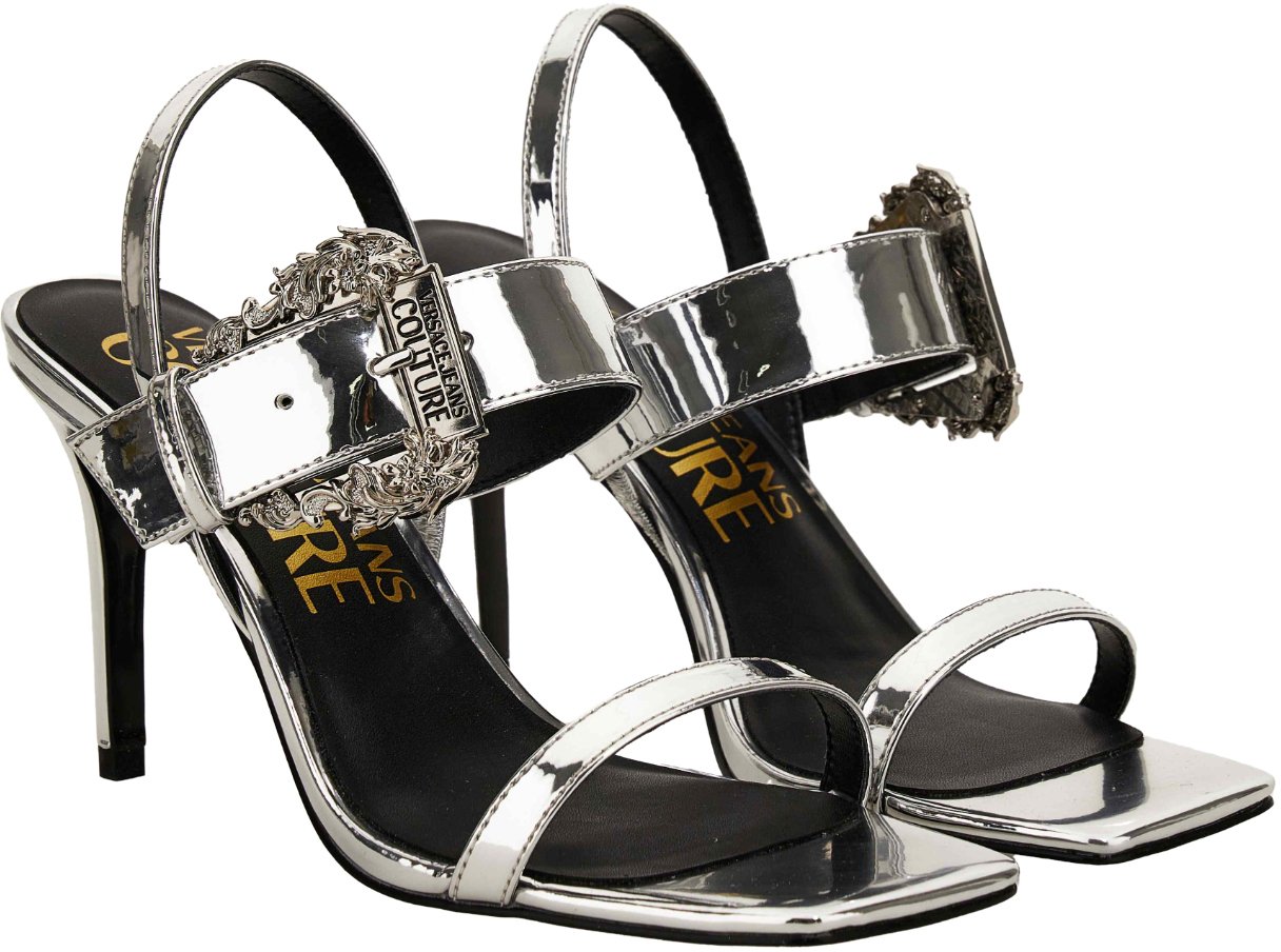 Versace Jeans Couture Sandals Silver Zilver