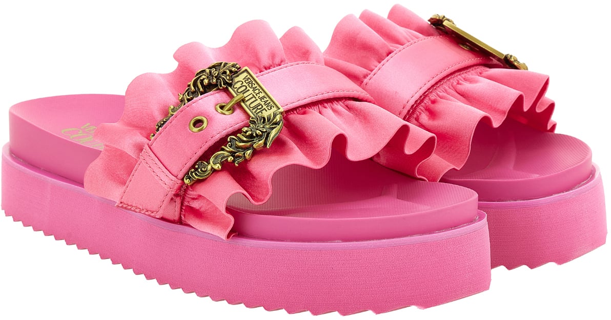 Versace Jeans Couture Sandals Pink Roze