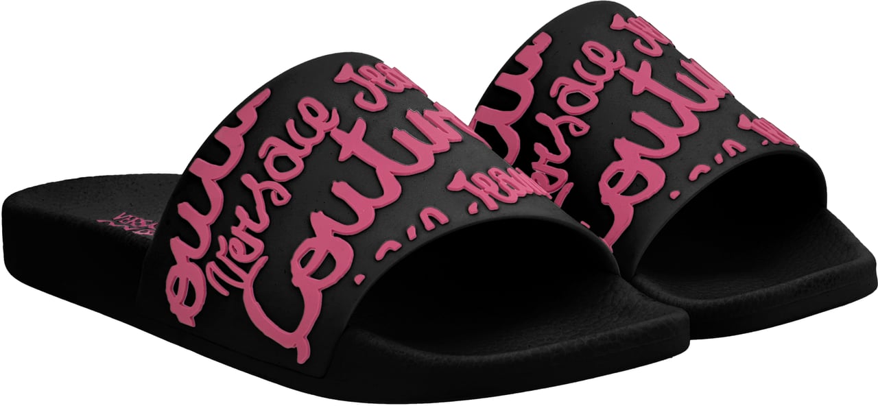 Versace Jeans Couture Sandals Black Zwart