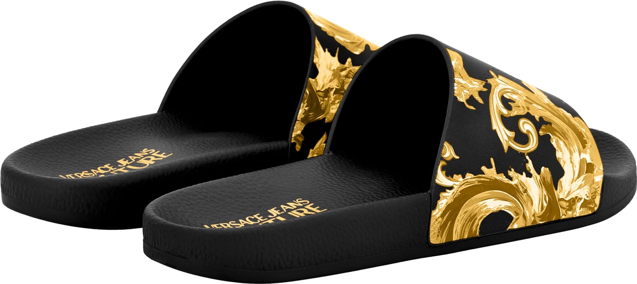 Versace Jeans Couture Sandals Black Zwart