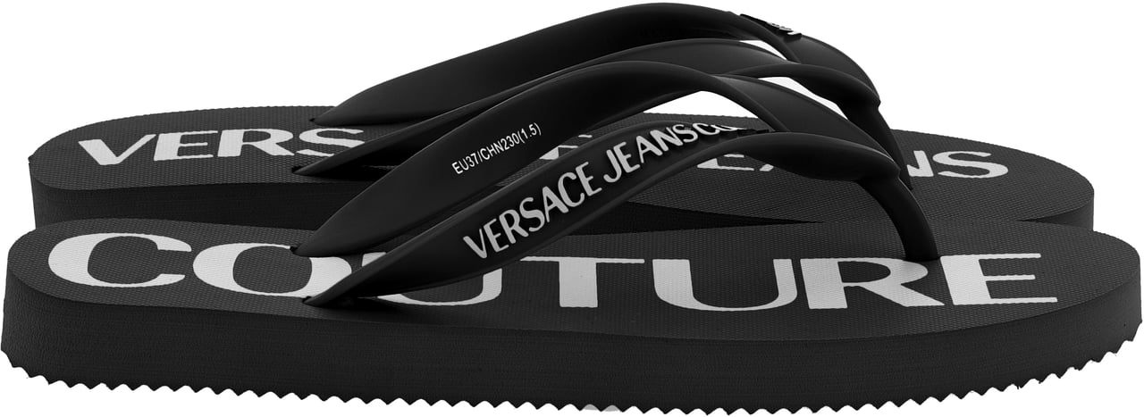 Versace Jeans Couture Sandals Black Zwart