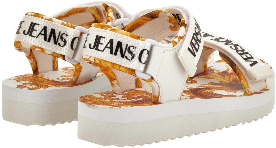 Versace Jeans Couture Sandals White Wit