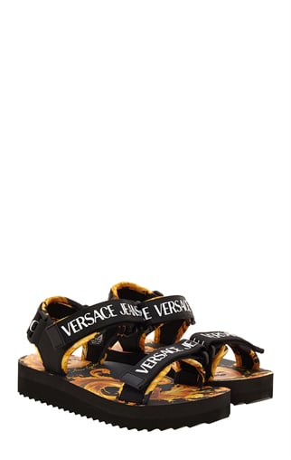 Versace Jeans Couture Sandals Black Zwart