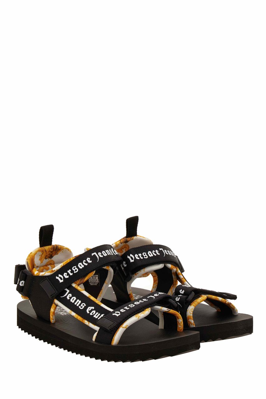 Versace Jeans Couture Sandals Black Zwart