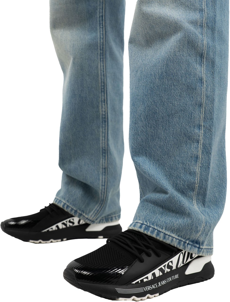 Versace Jeans Couture Fondo Dynamic DIS SA3 Sneakers Zwart