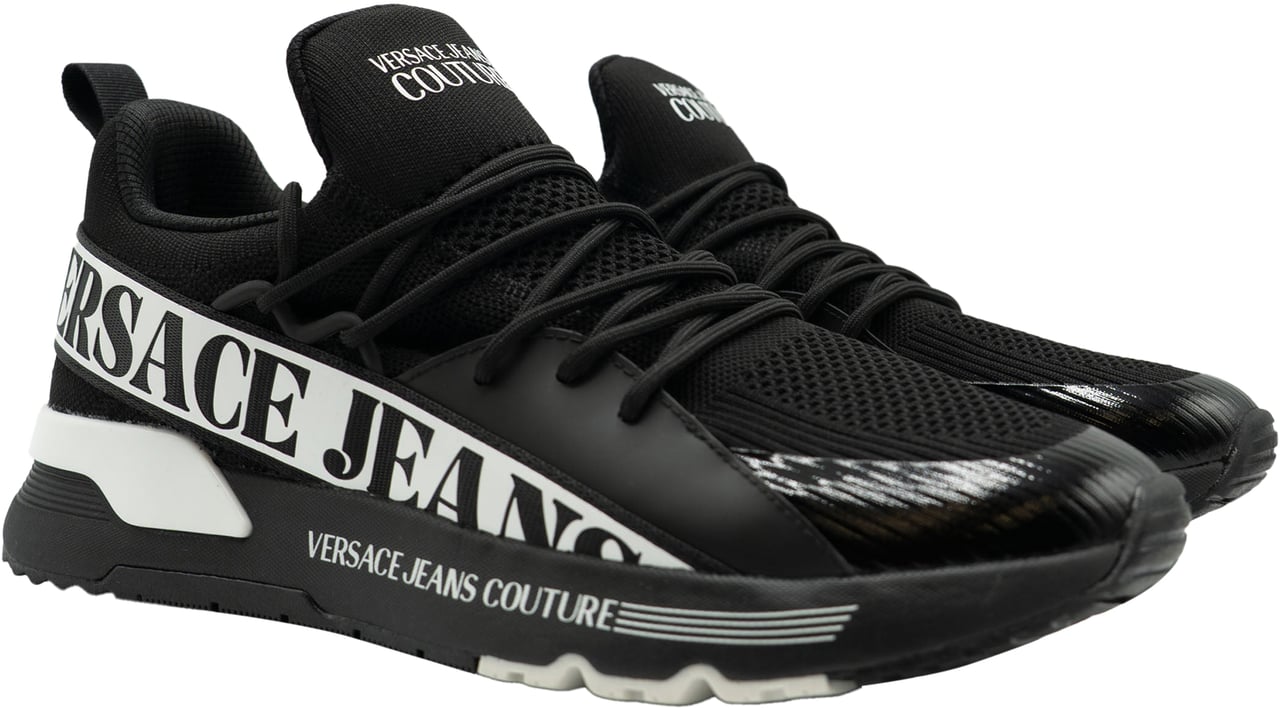 Versace Jeans Couture Fondo Dynamic DIS SA3 Sneakers Zwart