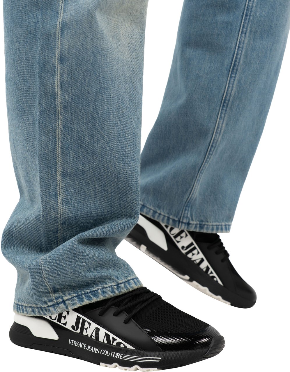 Versace Jeans Couture Fondo Dynamic DIS SA3 Sneakers Zwart