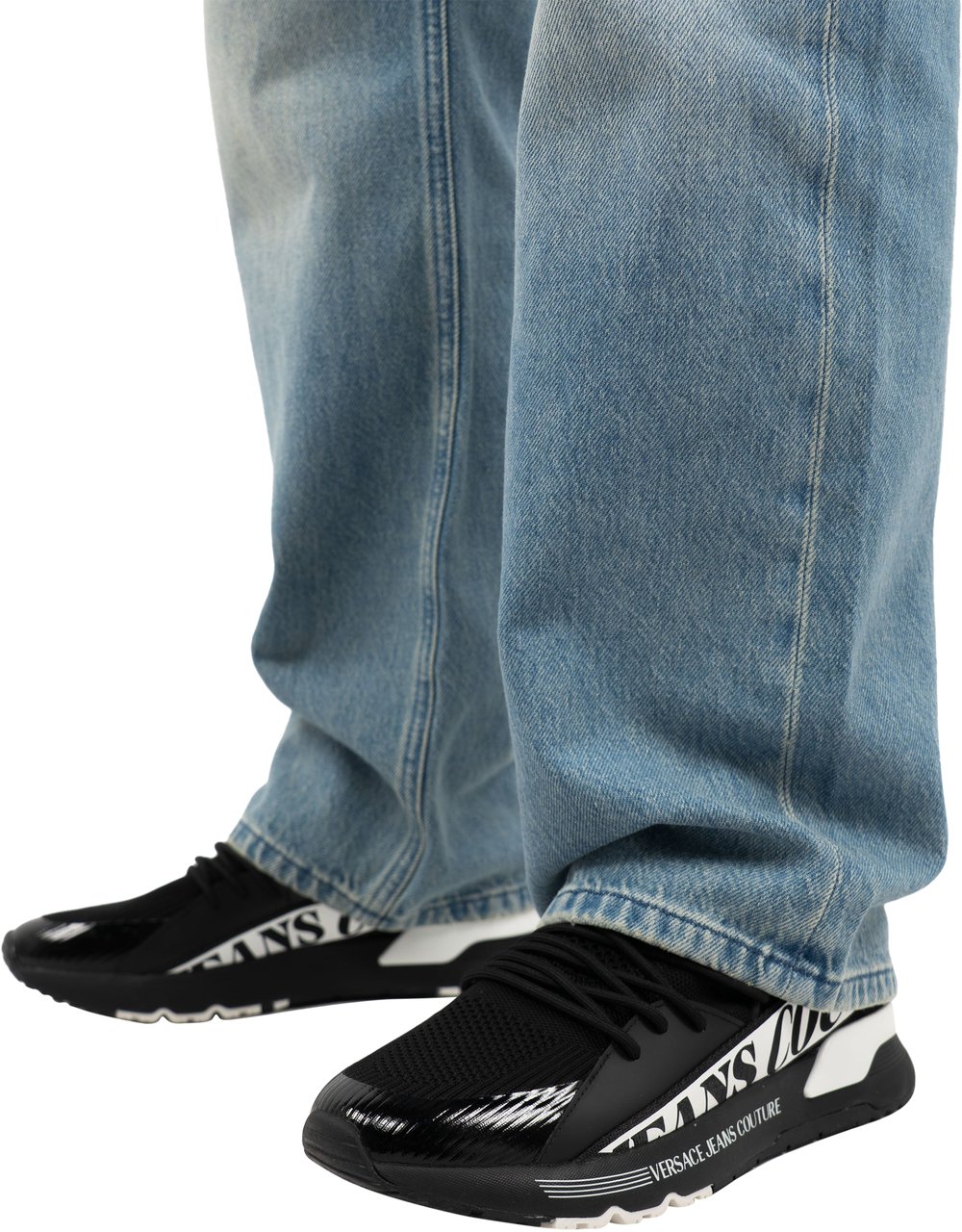 Versace Jeans Couture Fondo Dynamic DIS SA3 Sneakers Zwart