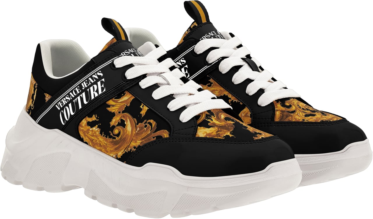 Versace Jeans Couture Sneakers Black Zwart