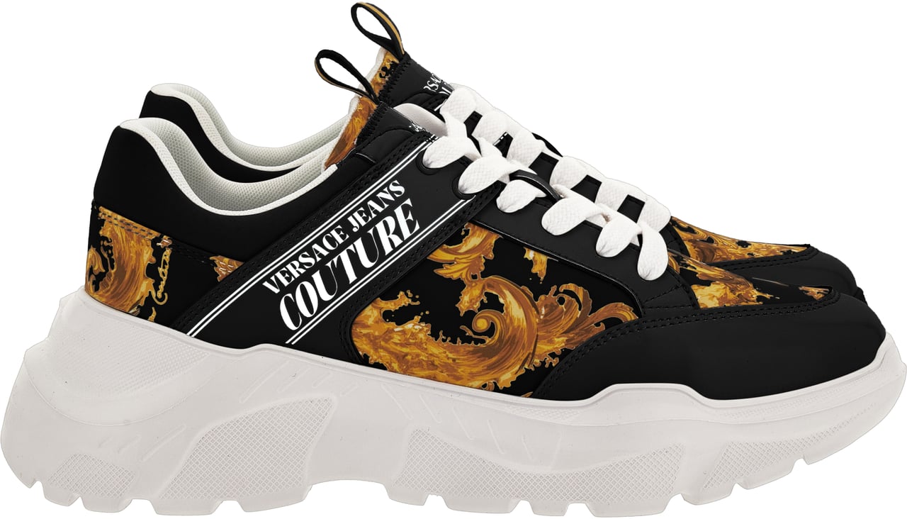 Versace Jeans Couture Sneakers Black Zwart
