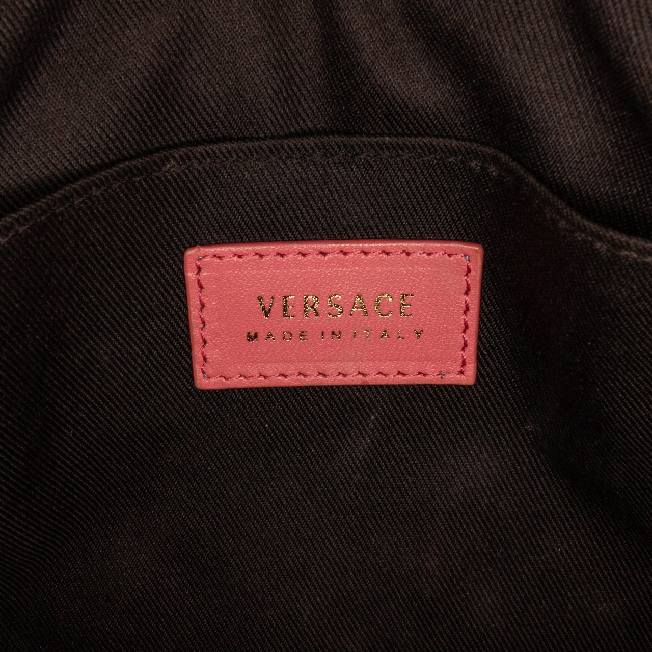 Versace Quilted Medusa Crossbody Roze