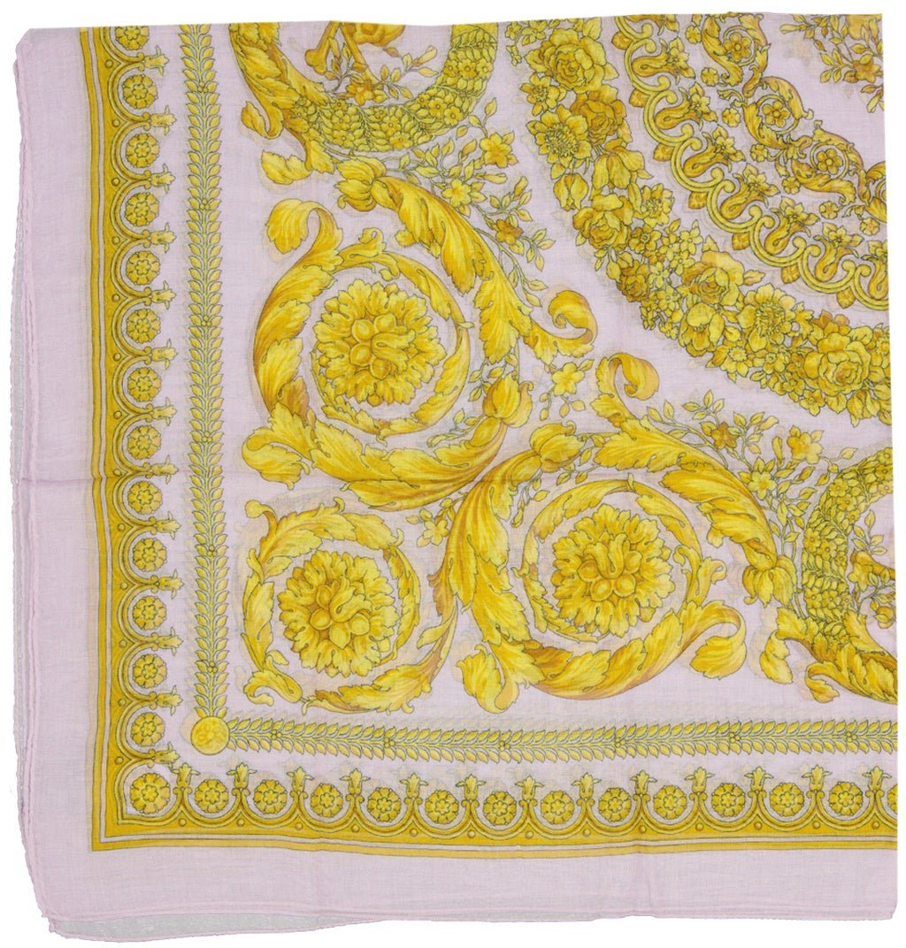 Versace VERSACE Foulard Square Scarf Roze