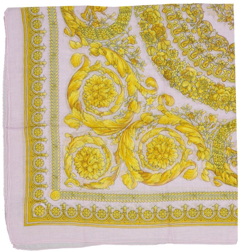 Versace VERSACE Foulard Square Scarf Roze