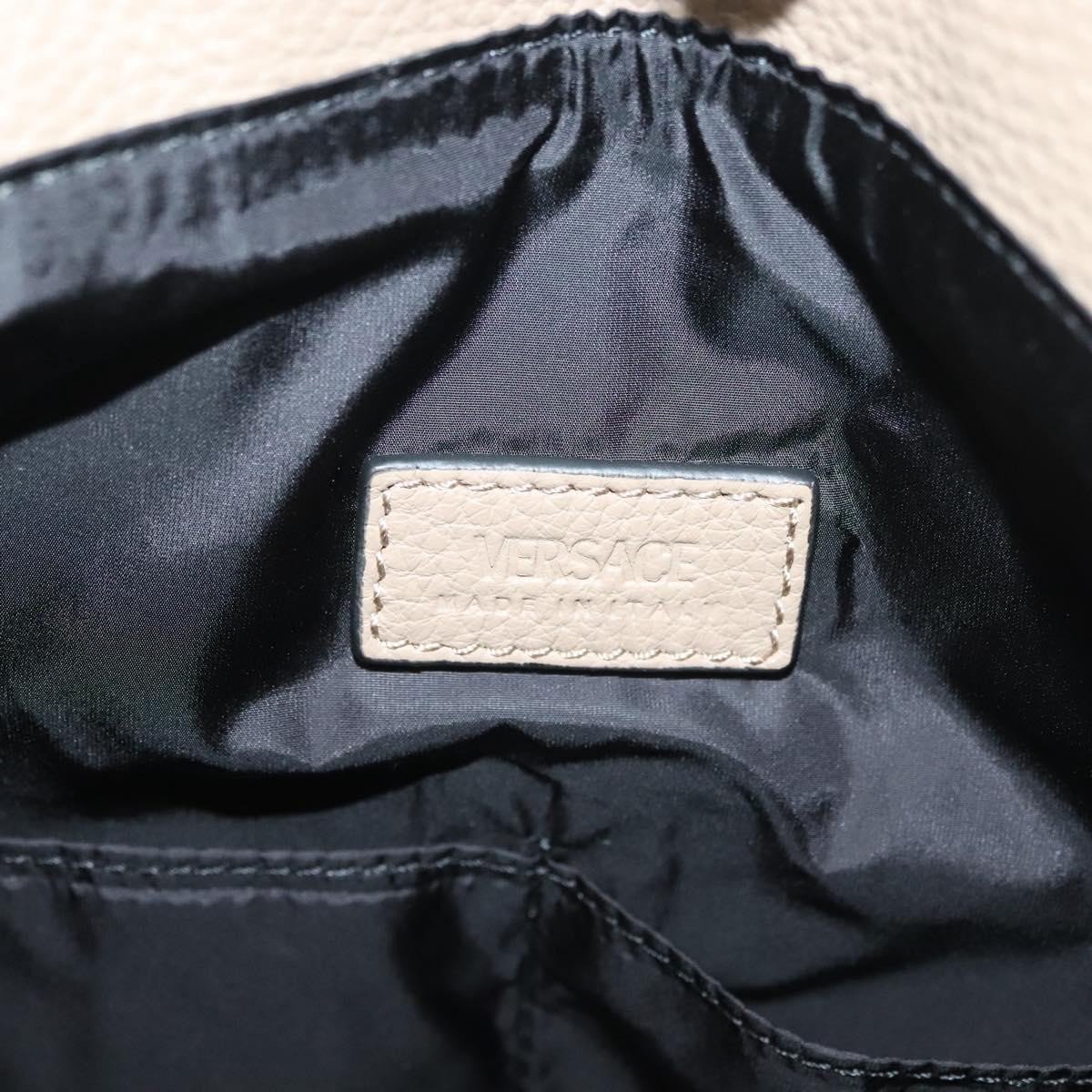 Versace Versace La Medusa Tote Embossed Canvas Large Beige