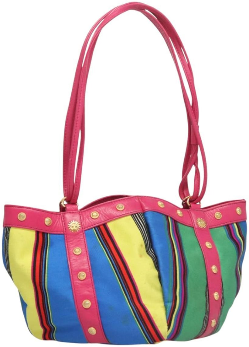 Versace Versace Vintage Shoulder Bag Canvas Divers