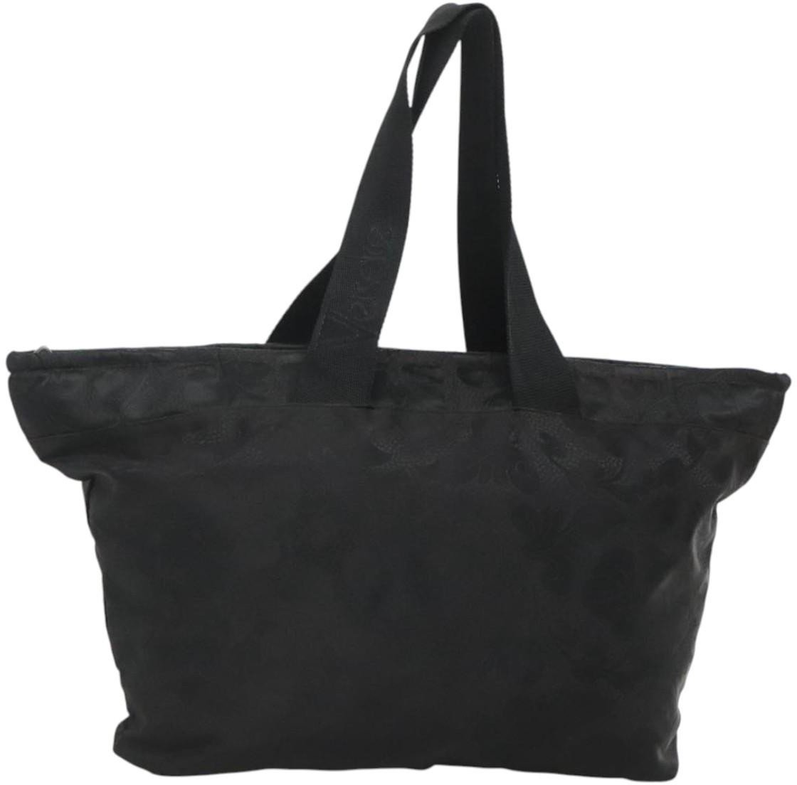 Versace Versace Vintage Tote Nylon Zwart