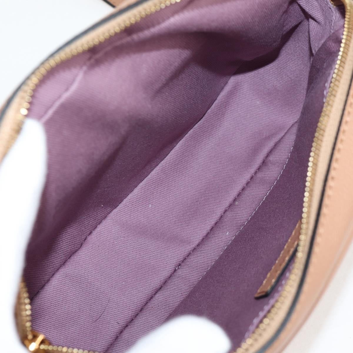 Versace Versace La Medusa Flap Pocket Camera Bag Leather Small Beige