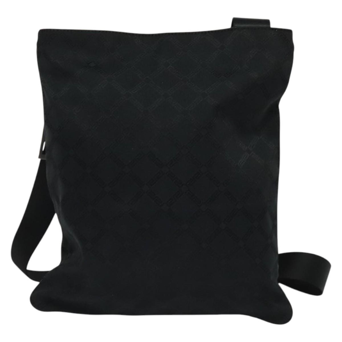 Versace Versace Messenger Bag Canvas Zwart