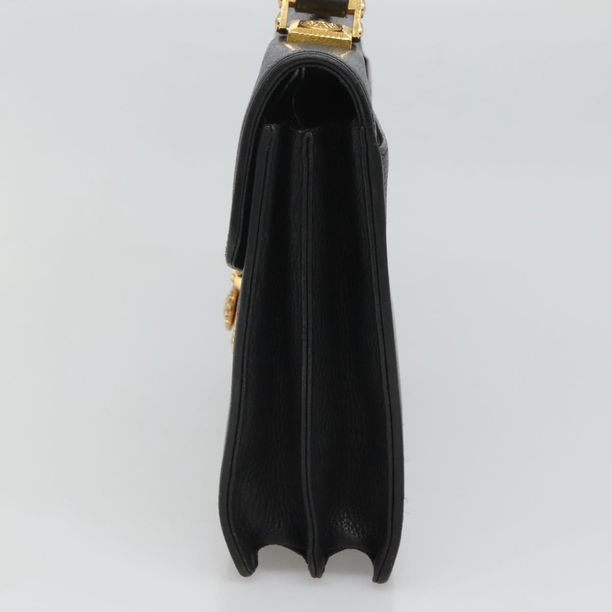 Versace Versace Vintage Sun handbag Leather Zwart