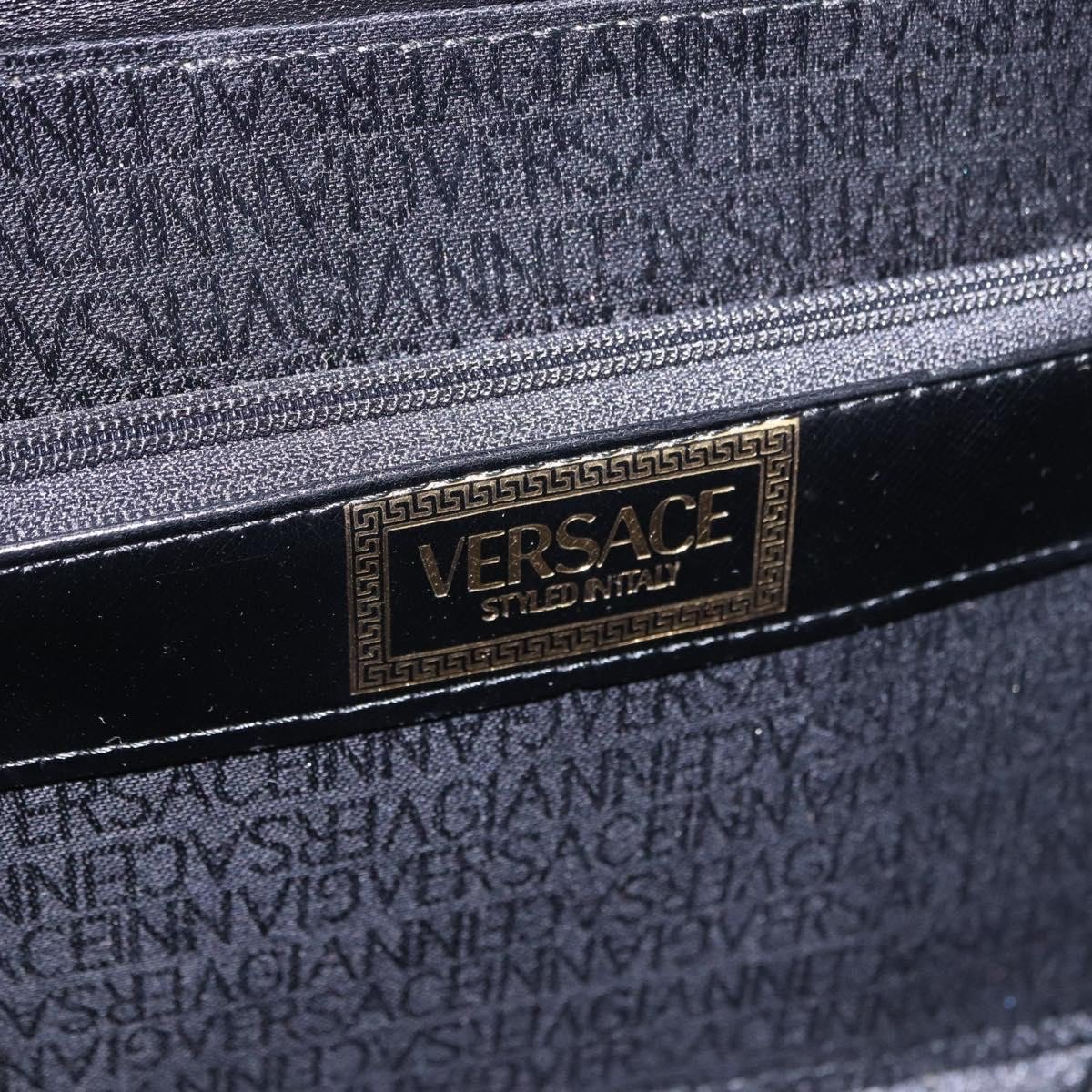 Versace Vintage Leather Zwart