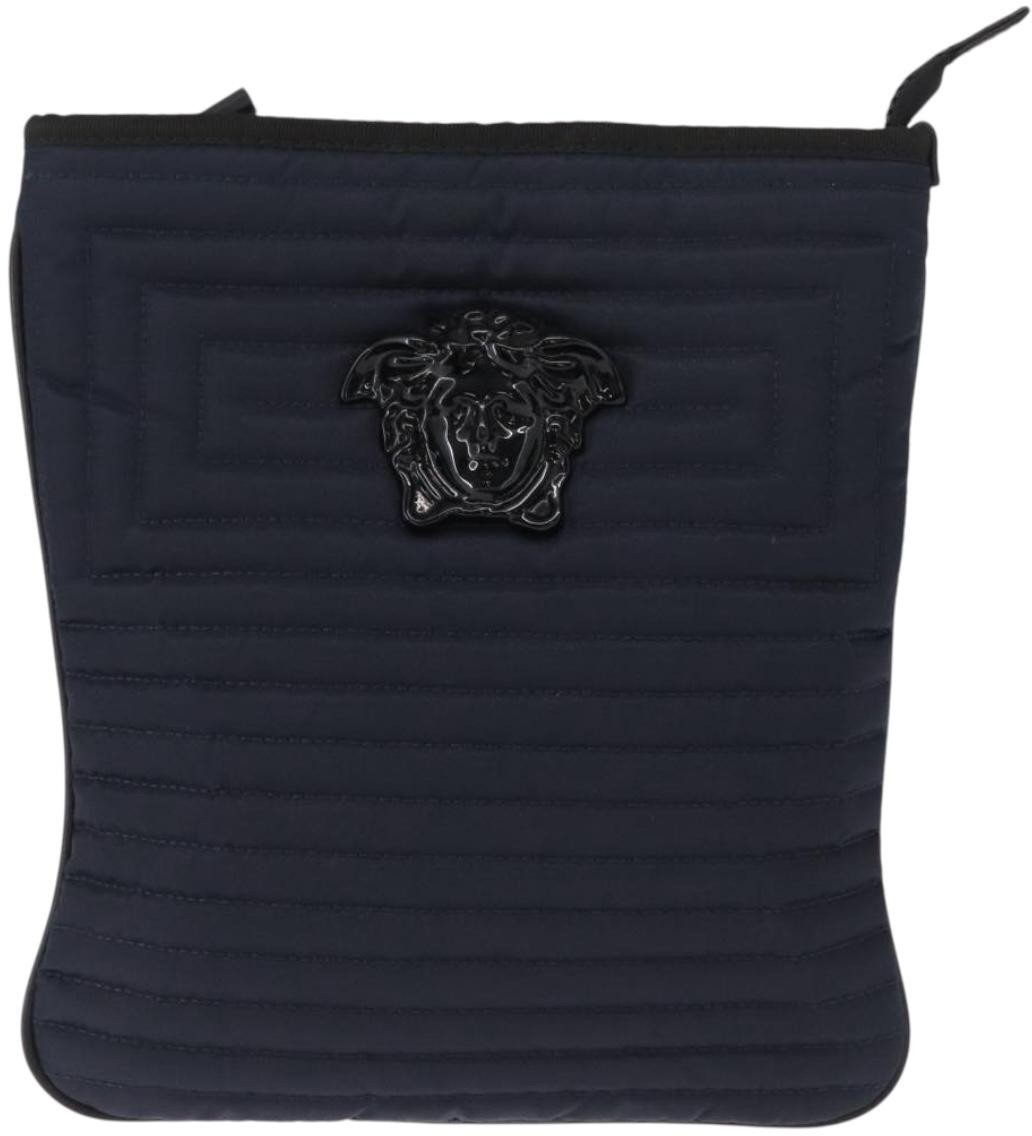 Versace Versace Vintage Shoulder Bag Nylon Navy