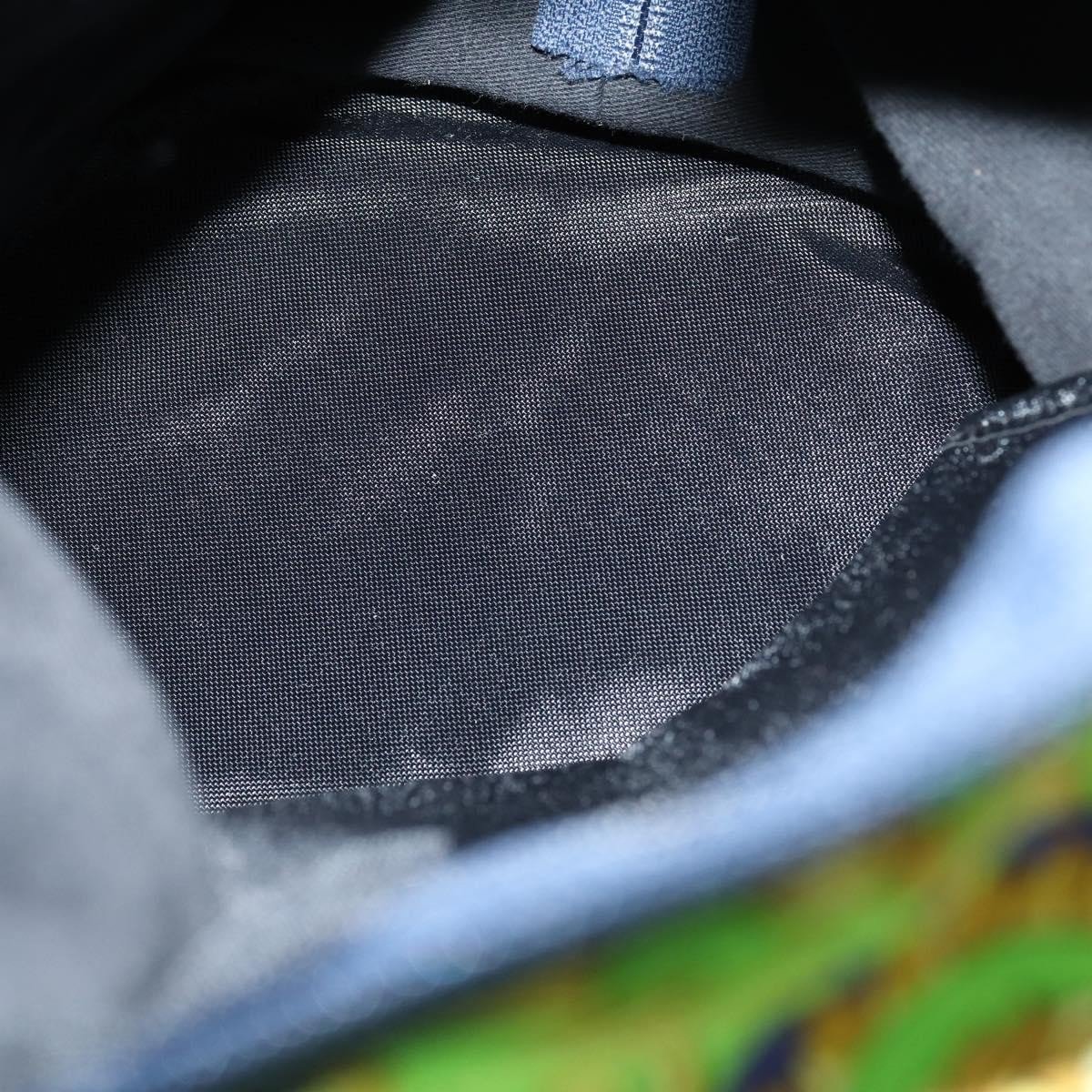 Versace Versace Vintage Shoulder Bag Cotton Groen