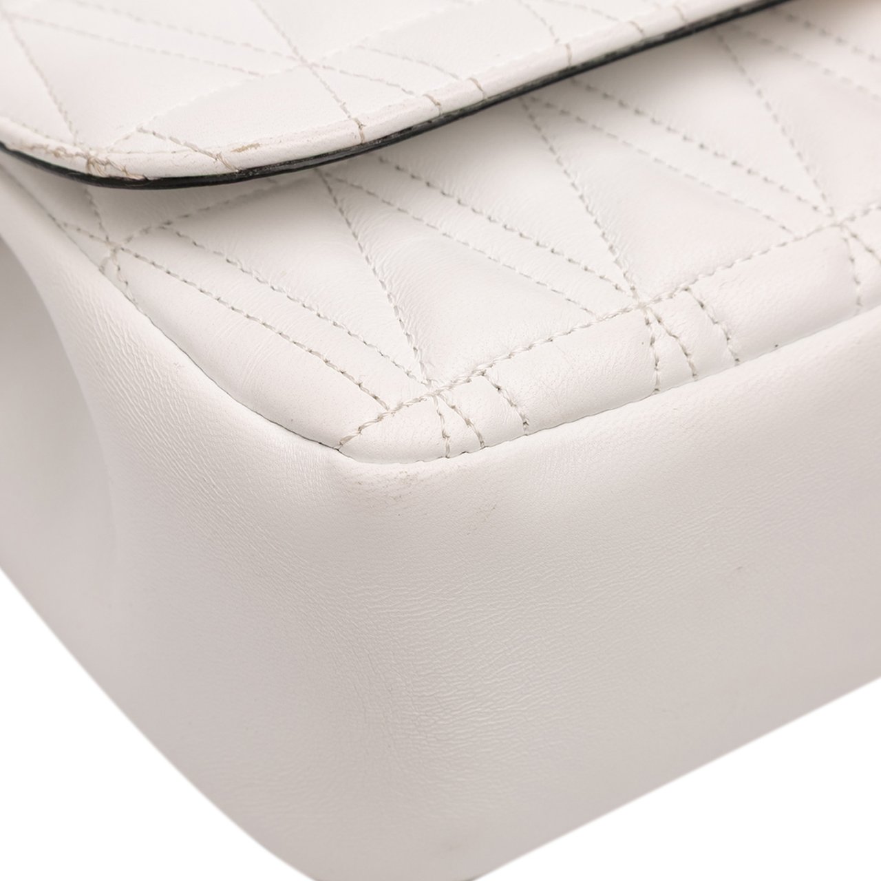 Versace Nappa Leather Virtus V Crossbody Wit