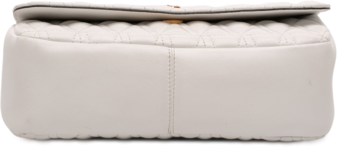 Versace Nappa Leather Virtus V Crossbody Wit