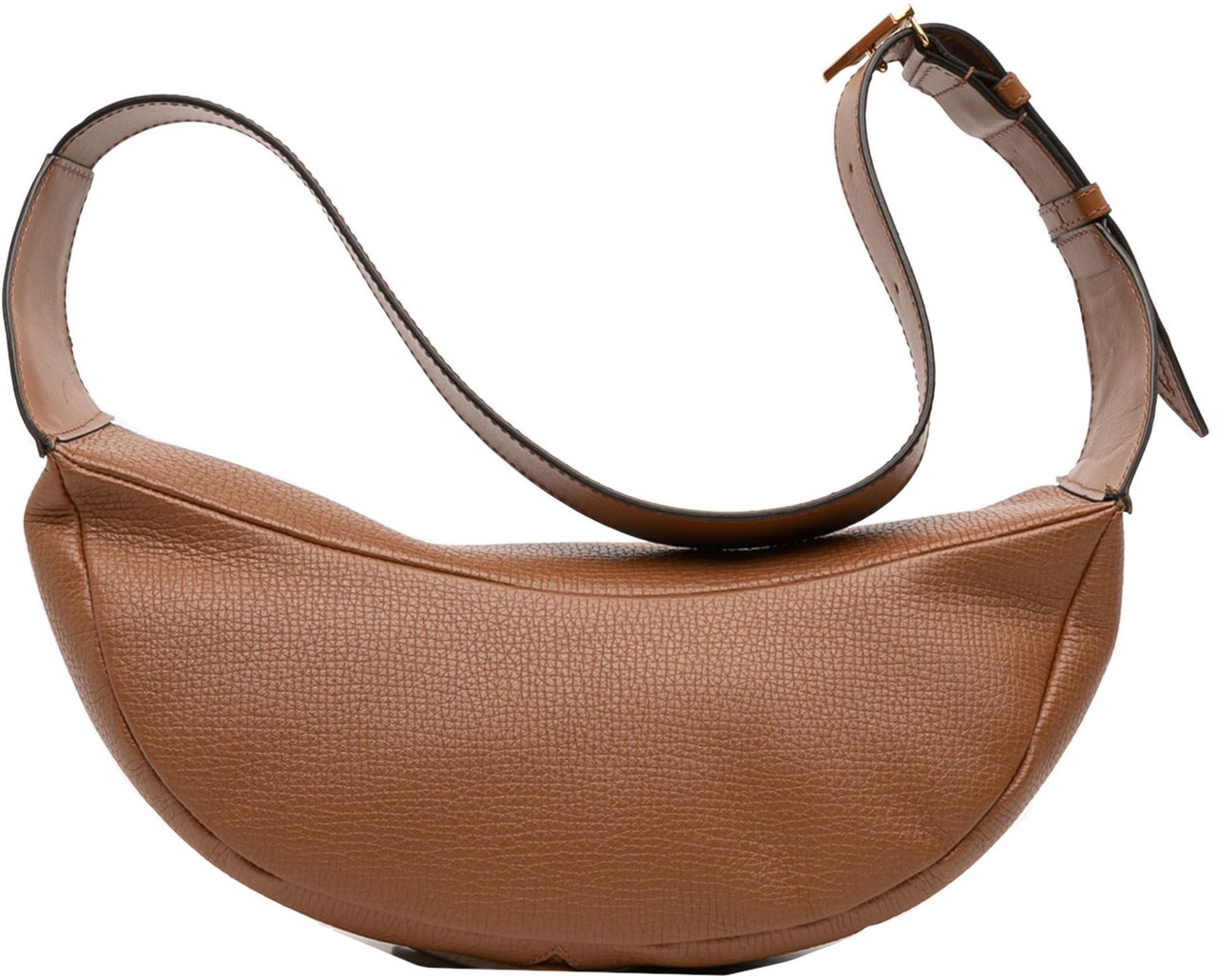 Versace Leather V Greca Signature Belt Bag Bruin