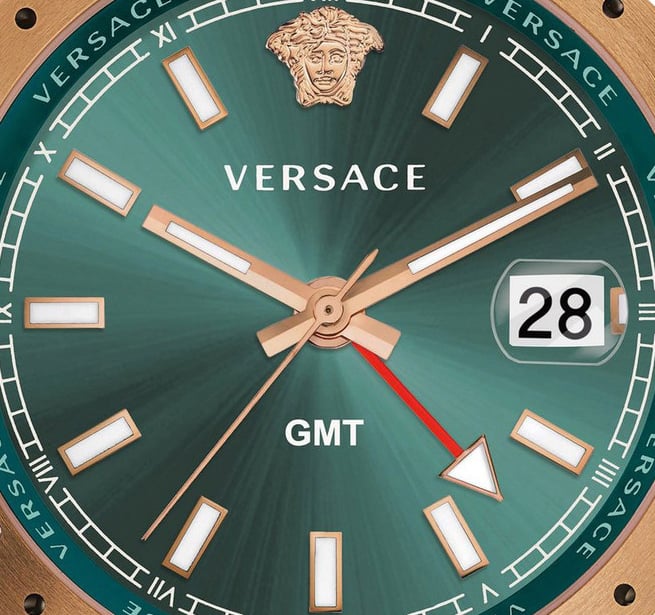 Versace V11050016 Hellenyium heren horloge 42 mm Groen