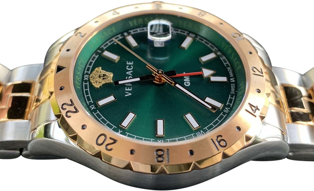 Versace V11050016 Hellenyium heren horloge 42 mm Groen