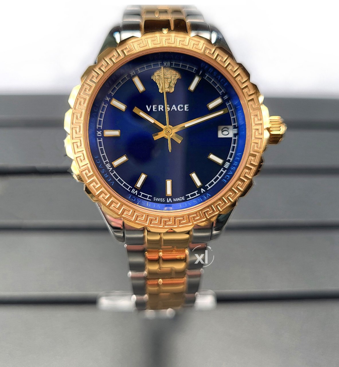 Versace V12060017 Hellenyium dames horloge Blauw