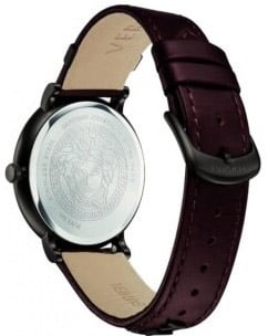 Versace VBQ040017 V-Circle Manifesto heren horloge 42 mm Zwart