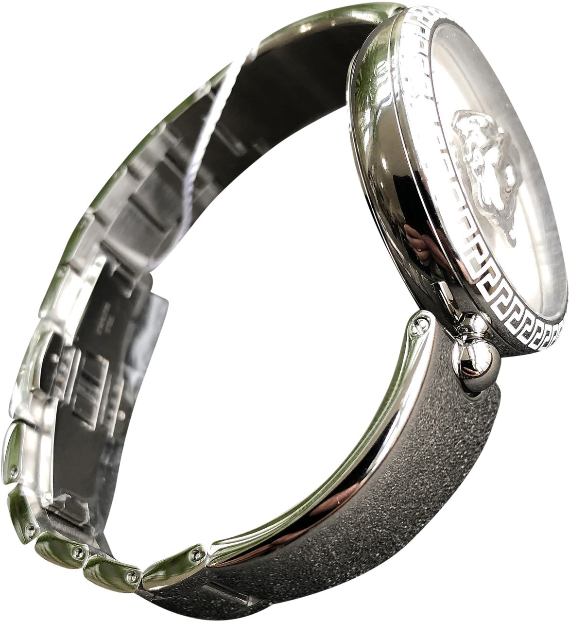 Versace VCO090017 Palazzo dames horloge 38 mm Zilver