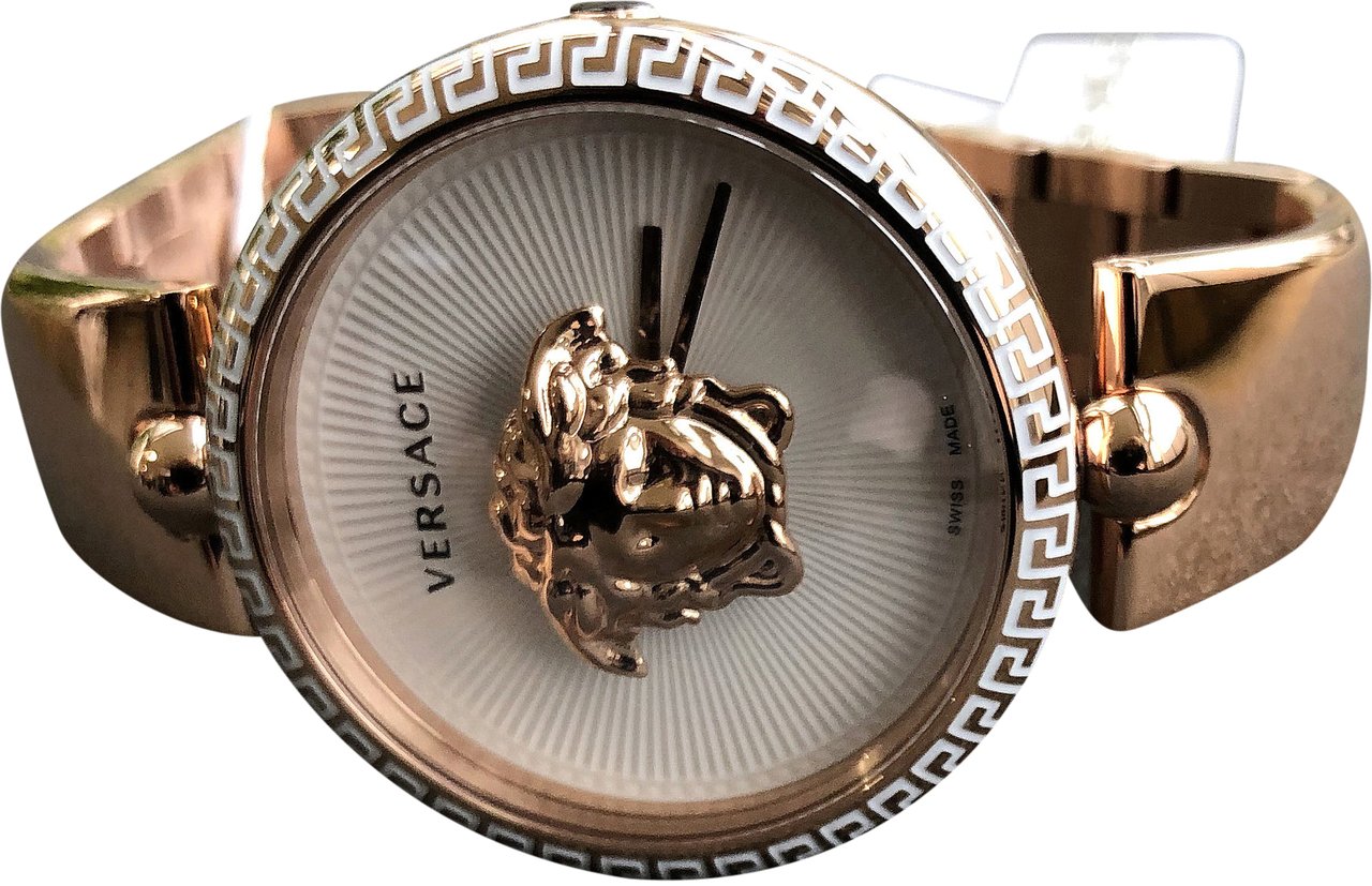Versace VCO110017 Palazzo dames horloge 38 mm Zilver