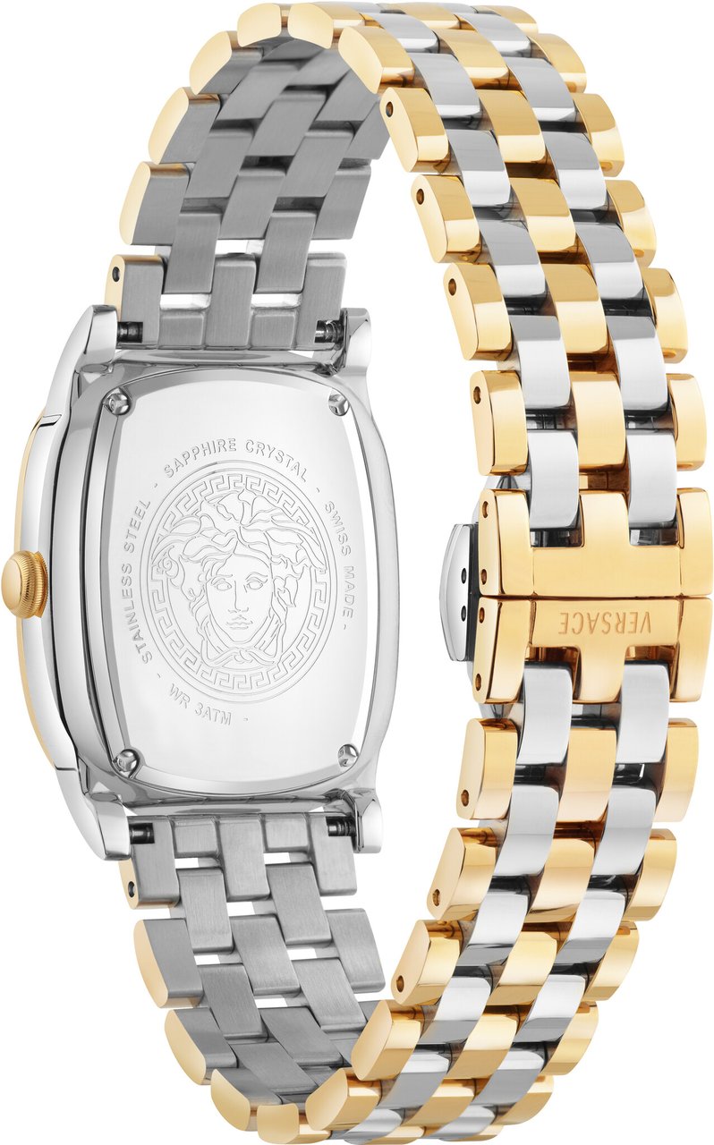 Versace VE1B01325 Greca Couture dames horloge 29 mm Wit