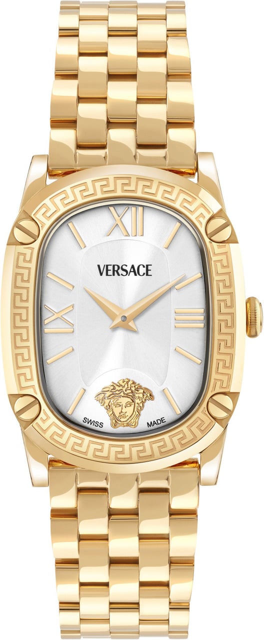 Versace VE1B01525 Greca Couture dames horloge 29 mm Wit