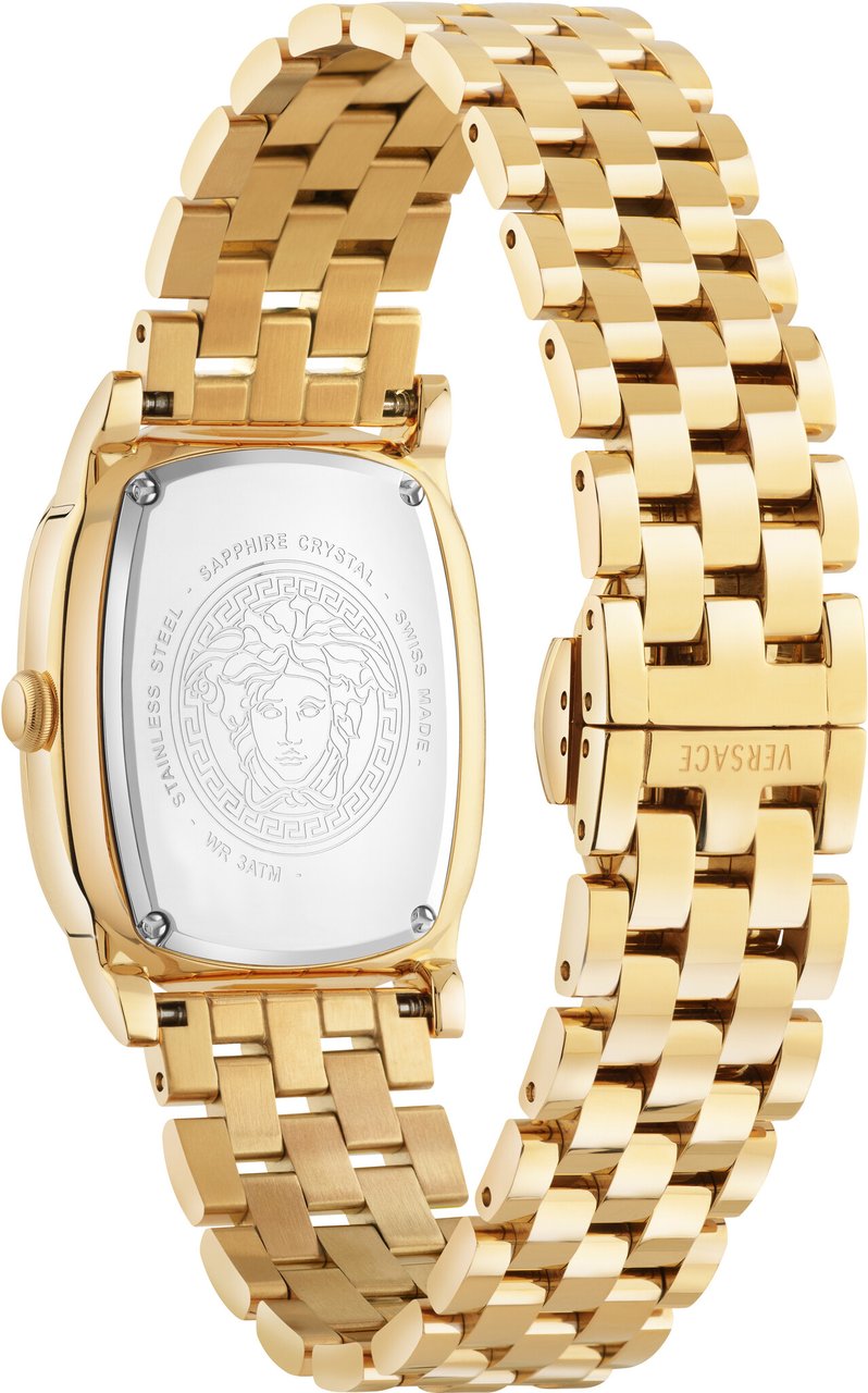 Versace VE1B01525 Greca Couture dames horloge 29 mm Wit