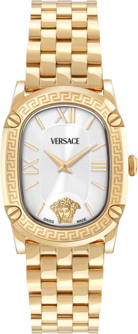 Versace VE1B01525 Greca Couture dames horloge 29 mm Wit