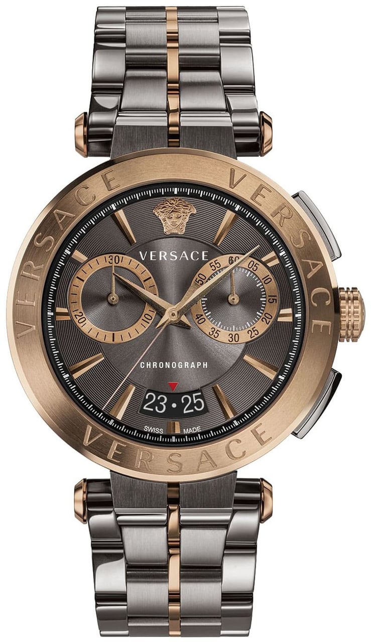 Versace VE1D02023 Aion herenhorloge Bruin