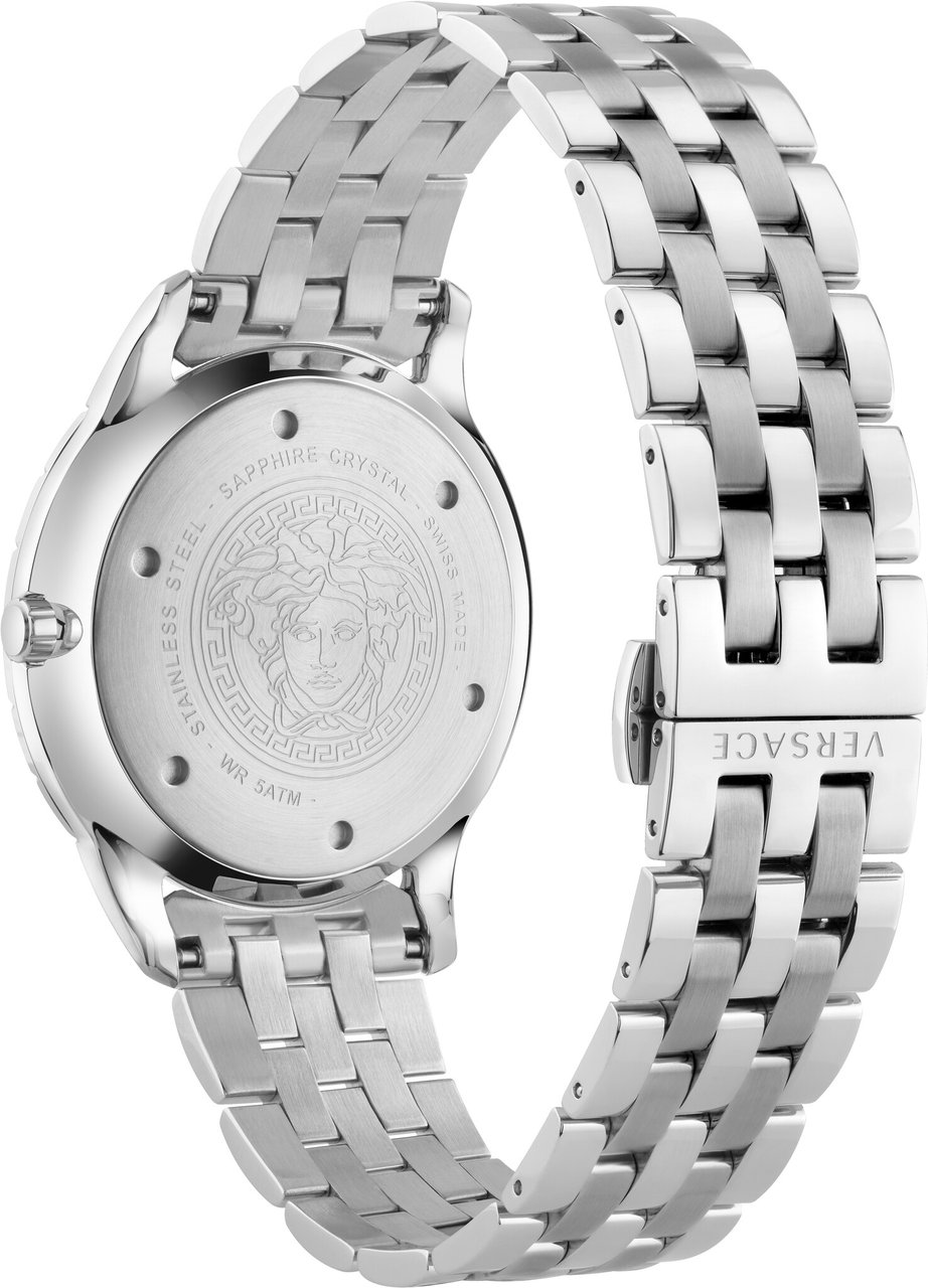Versace VE2C01225 Univers heren horloge 43 mm Groen