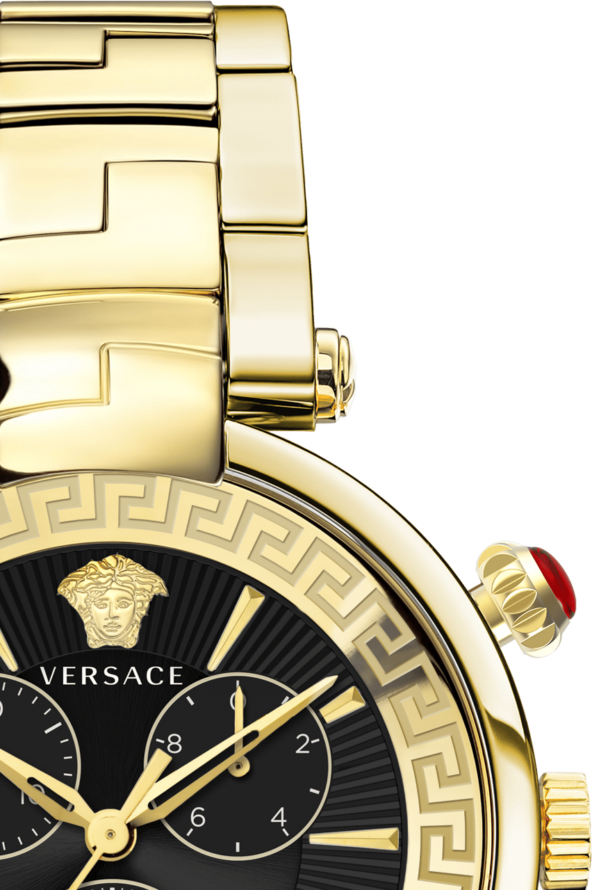 Versace VE2M00621 Revive  heren horloge 41 mm Zwart