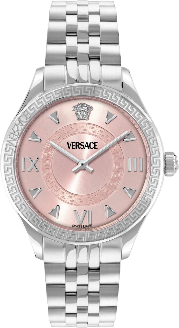 Versace VE2S00825 Hellenyium Lady dames horloge 35 mm Roze
