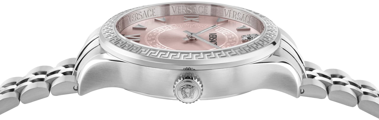 Versace VE2S00825 Hellenyium Lady dames horloge 35 mm Roze