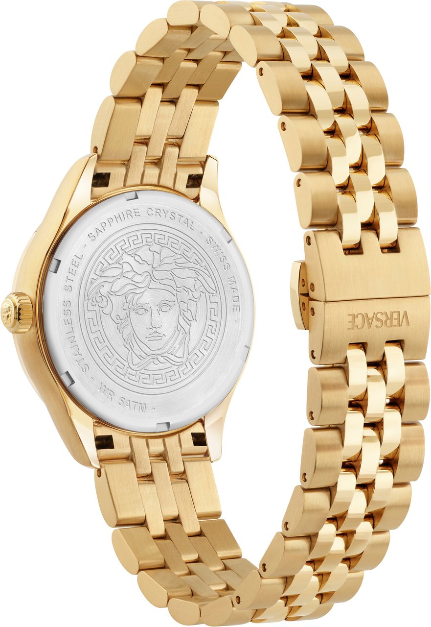 Versace VE2S01325 Hellenyium Lady dames horloge 35 mm Rood